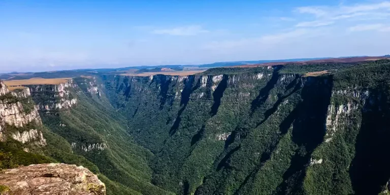 Cânion Fortaleza, em Cambará do Sul — Foto: Prefeitura de Cambará do Sul/Divulgação