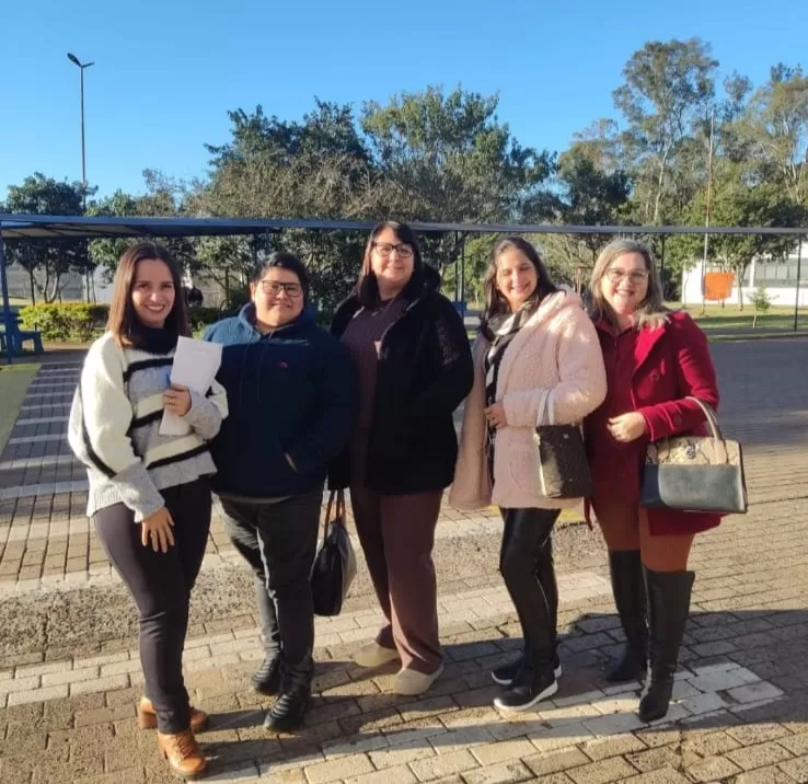 Servidoras participaram de formação com a empresa.